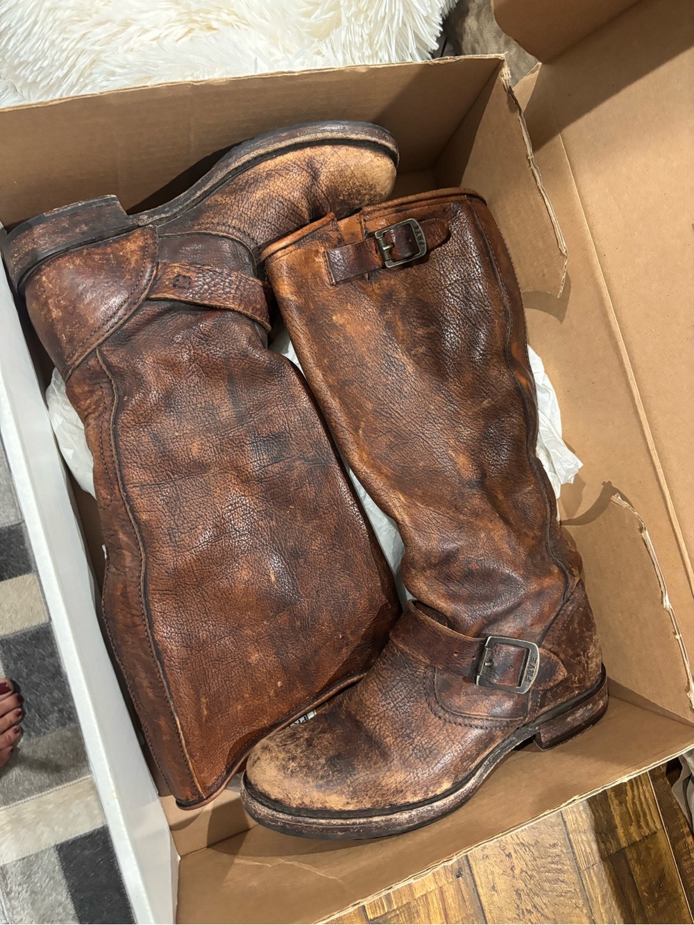 Frye Veronica Slouch tall boots
